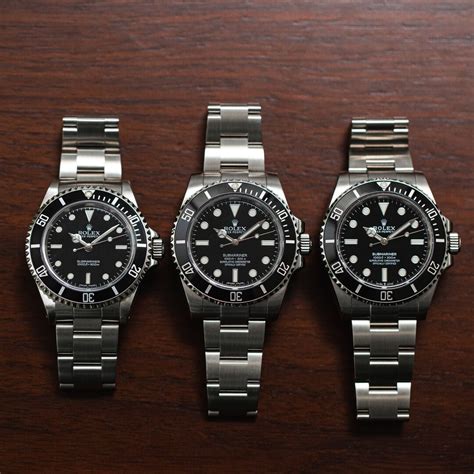 difference between Rolex submarines